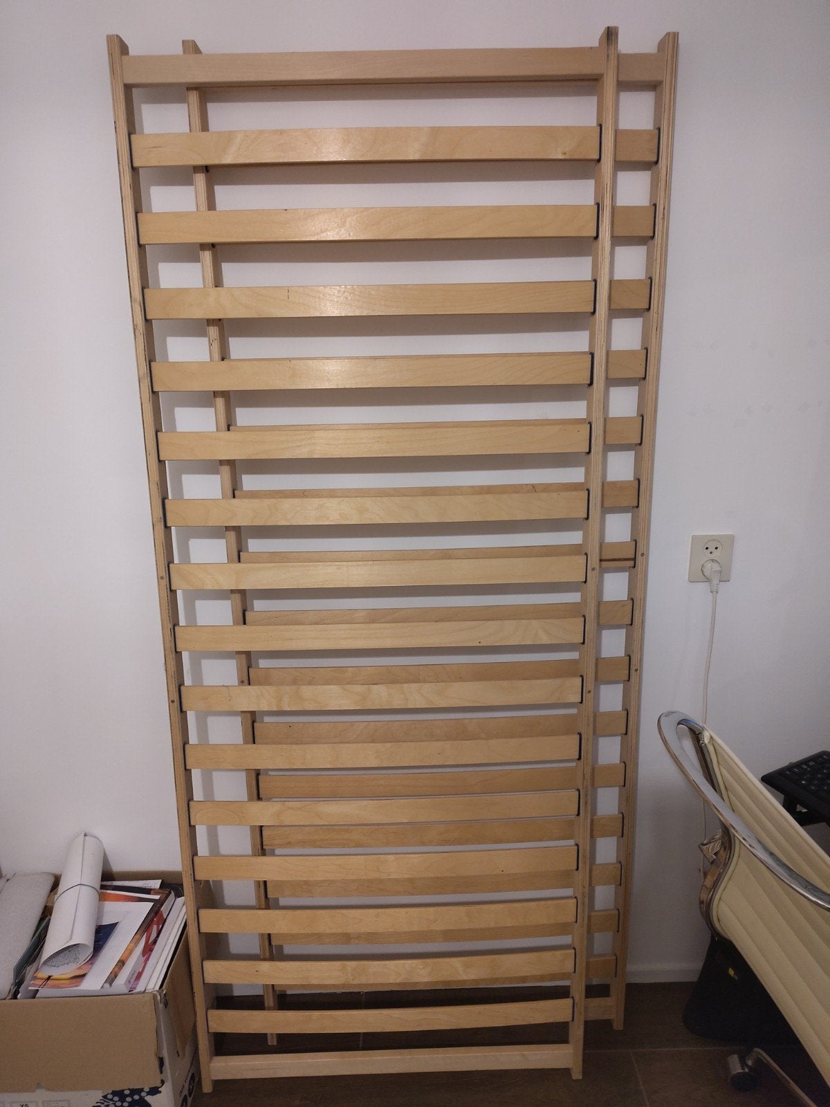 2x  lattenbodem | 80 x 198 cm | ikea sultan mane, Ophalen, Gebruikt, Tweepersoons, Bedbodem