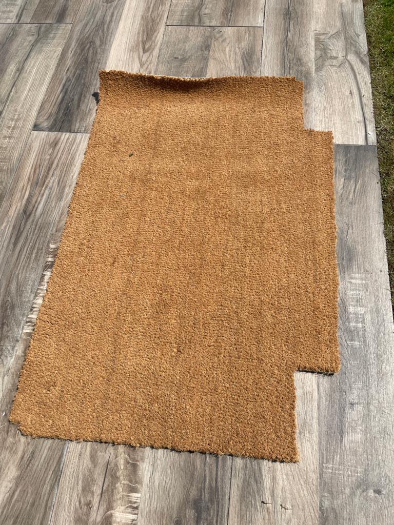 Kokosmat - Deurmat - Schoonloopmat - never used, 100 tot 150 cm, Bruin, Nieuw, New