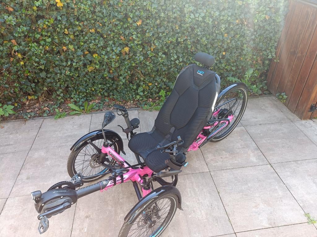 HP Velotechnik Scorpion fs26 ligfiets met accu vrijwel nieuw, Fietsen en Brommers, Fietsen | Driewielfietsen, Ophalen of Verzenden