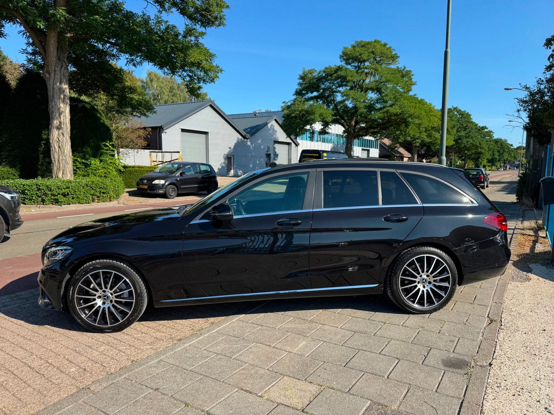 Mercedes-Benz C-klasse Estate 180 d Business Clima Elek Pakk, Automaat, Dealer onderhouden, 4 cilinders, Leder