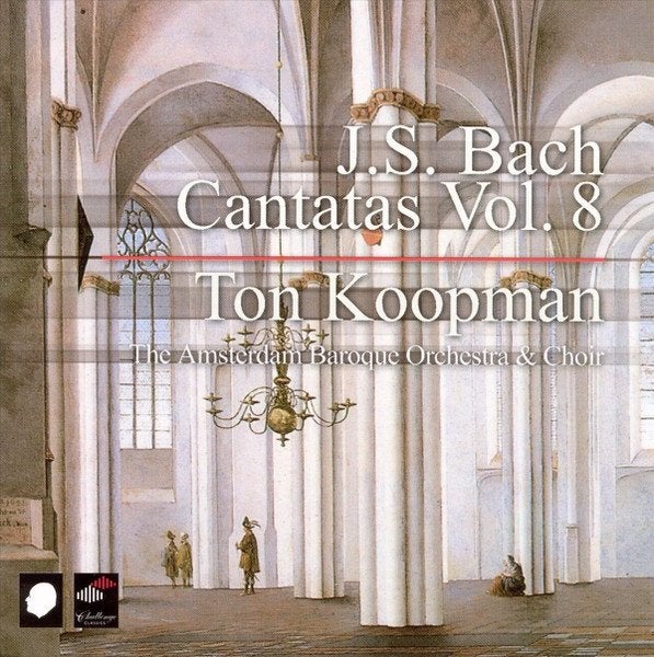 Bach Cantatas vol 8 Koopman 3 CD's, Gebruikt, Boxset, Ophalen of Verzenden, Barok