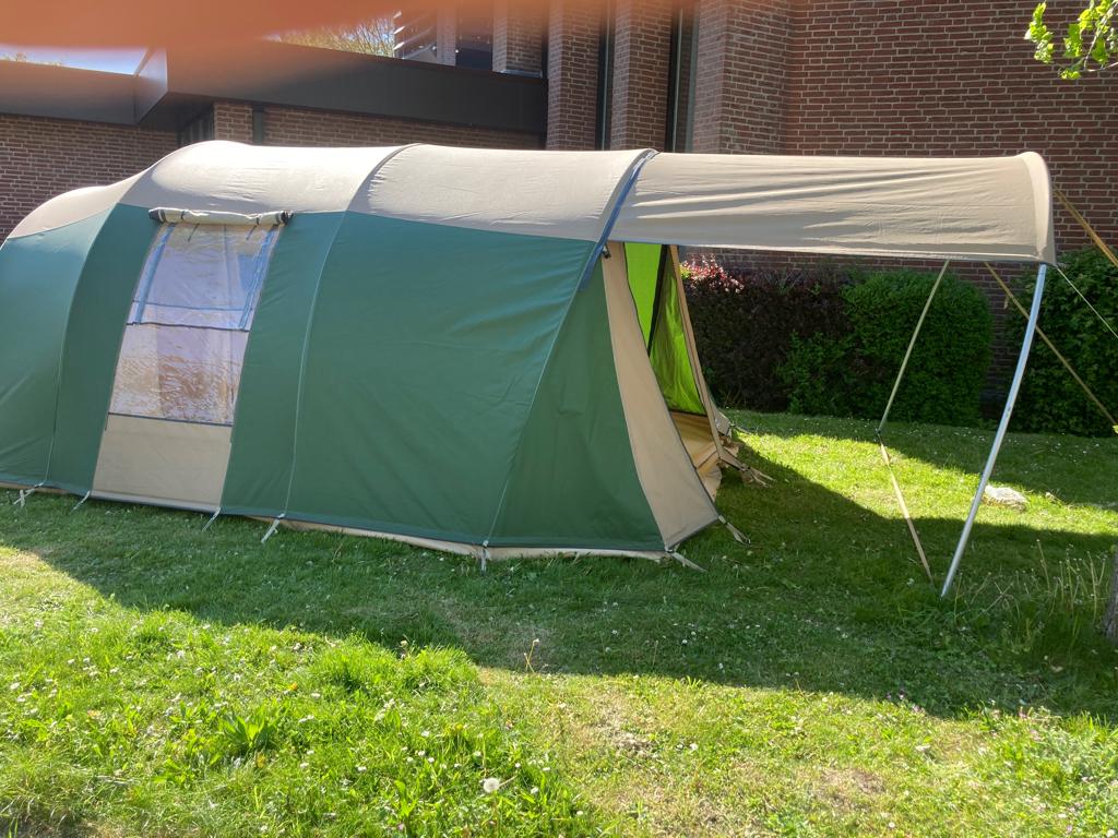 Falco Zeearend 4 Tunneltent, Caravans en Kamperen, Ophalen, Gebruikt, Tot en met 4