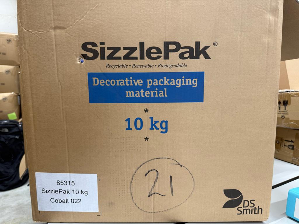 10 kg Cobalt Blauw Sizzlepack - Decoratief Verpakkingsmateri, Diversen, Cadeaupapier, Ophalen of Verzenden