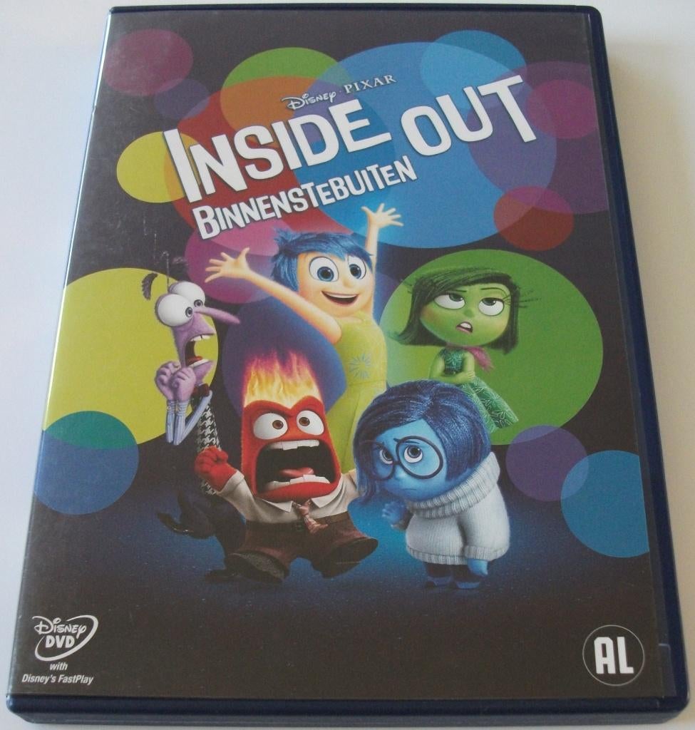 Dvd *** INSIDE OUT *** Walt Disney, Avontuur, Alle leeftijden, Ophalen of Verzenden, Zo goed als nieuw