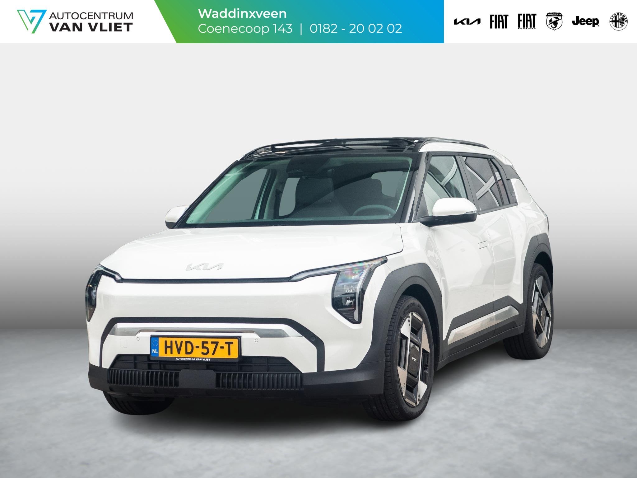 Kia EV3 Plus Advanced 81.4 kWh l DIRECT LEVERBAAR | Schuifka, Auto's, 510 min, Wit, Origineel Nederlands, 204 pk