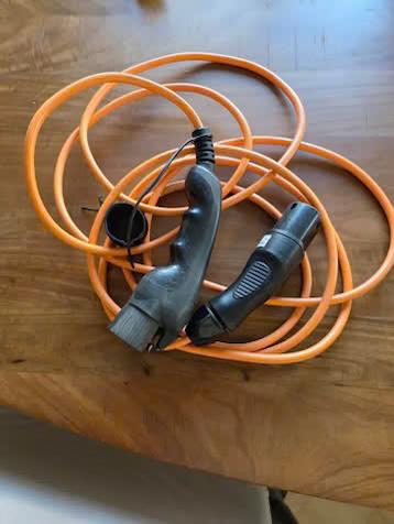 Originele laadkabel Type 1 Mitsubishi Outlander PHEV, Ophalen of Verzenden, Gebruikt, Mitsubishi
