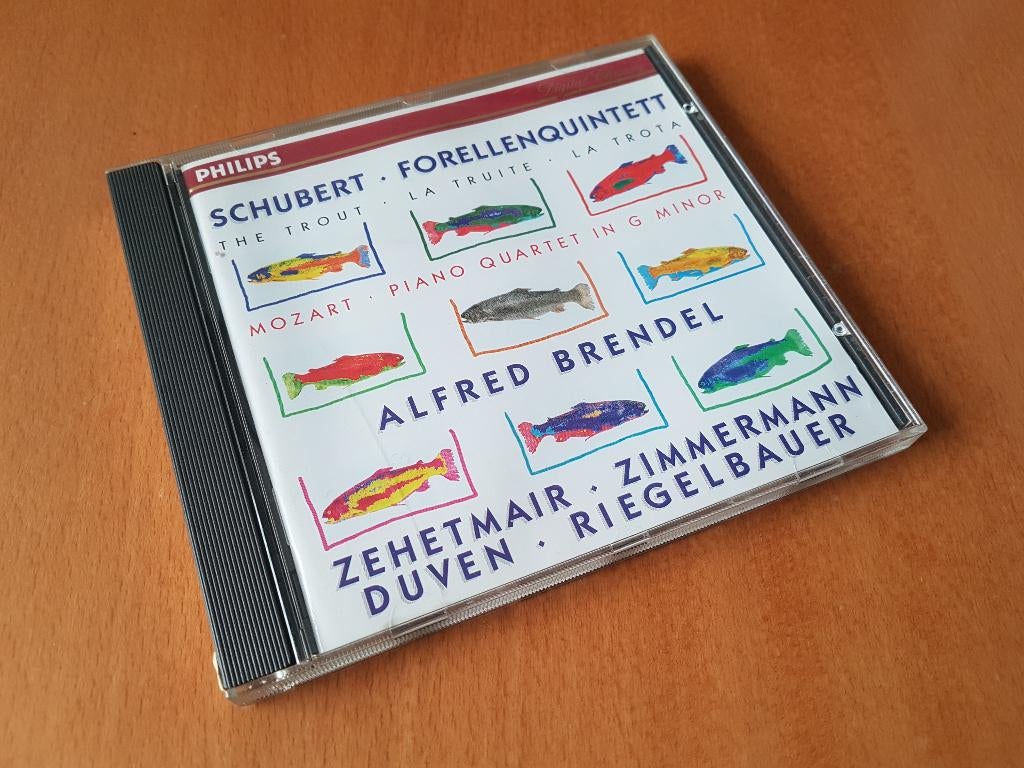 SCHUBERT: Forellenkwintet / MOZART: Pianokwartet, Ophalen of Verzenden, Romantiek, Zo goed als nieuw, Kamermuziek