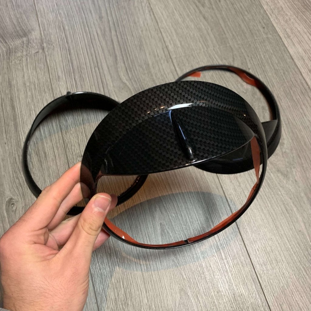 Koplamprand Vespa GTS carbon look NIEUW, Info@jynkx.com, Nieuw, Ophalen of Verzenden, Piazza 99