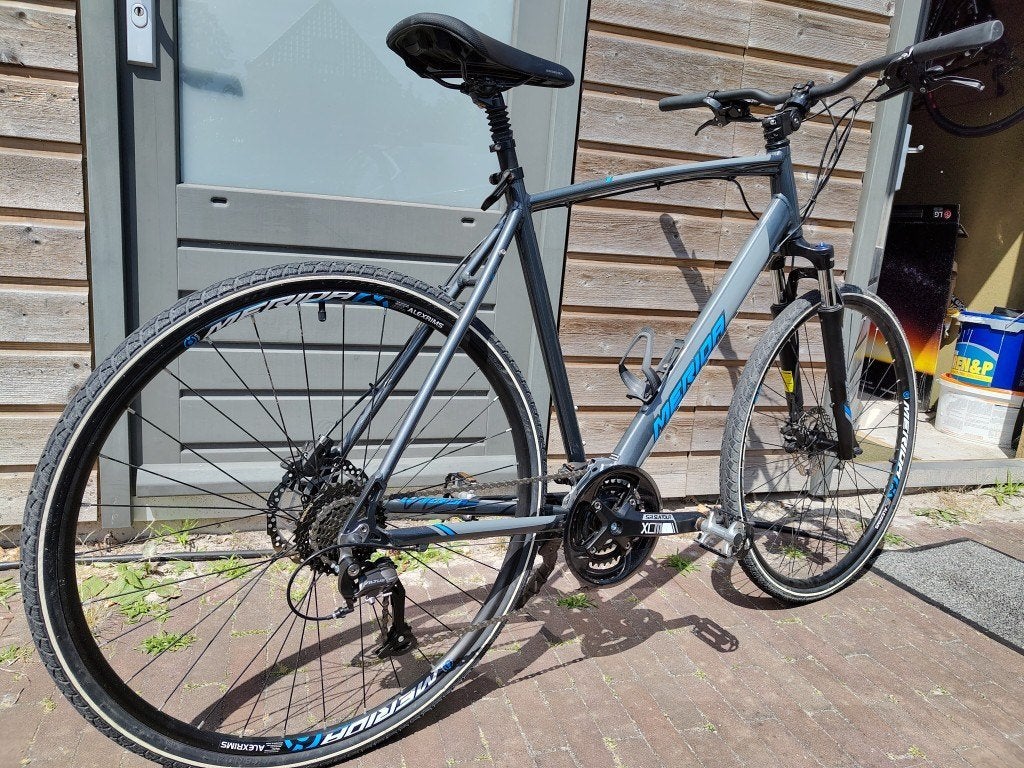 Merida CROSSWAY 40, Fietsen en Brommers, 28 inch, Vering, Zo goed als nieuw, 57 tot 61 cm