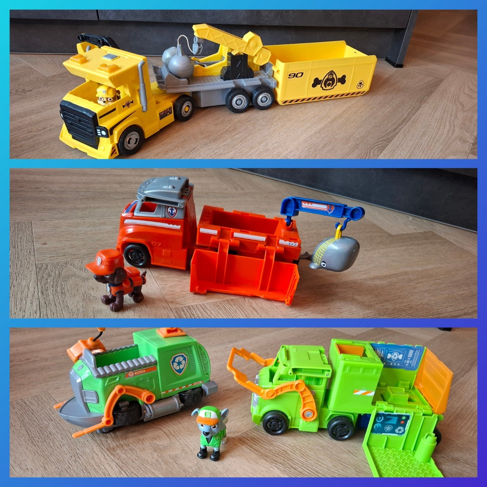 Paw patrol trucks, Ophalen of Verzenden, Zo goed als nieuw, Bus of Vrachtwagen
