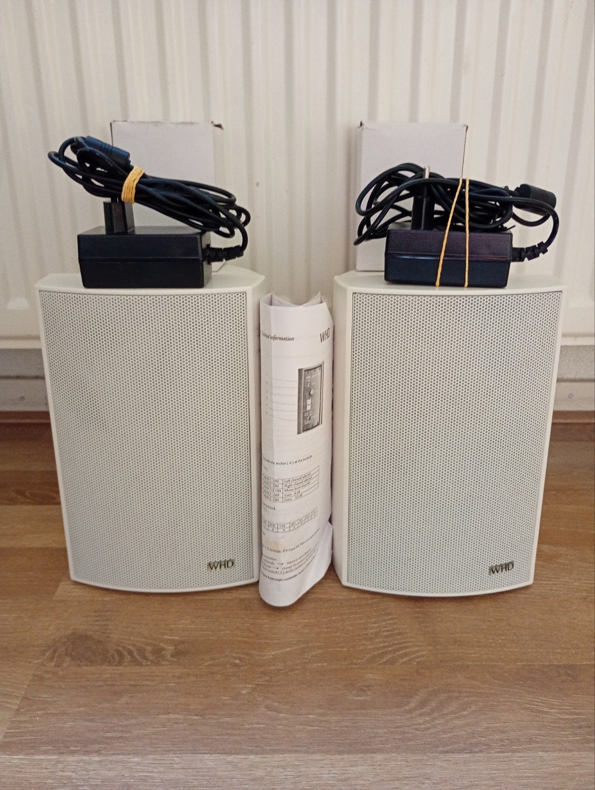 WHD Mini 4 Wireless speakerset - Wit, Ophalen of Verzenden, Minder dan 60 watt, Overige merken