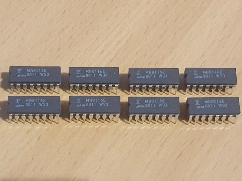 Vintage RAM Fujitsu MB8116E ( 4116 ) Ceramic, Ophalen of Verzenden