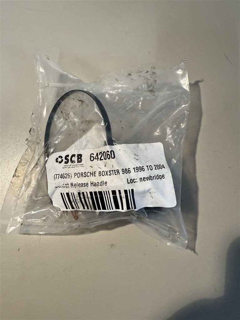 96-2004 986 Porsche Boxster bonnet release handle 996-613-10, Ophalen of Verzenden, Nieuw