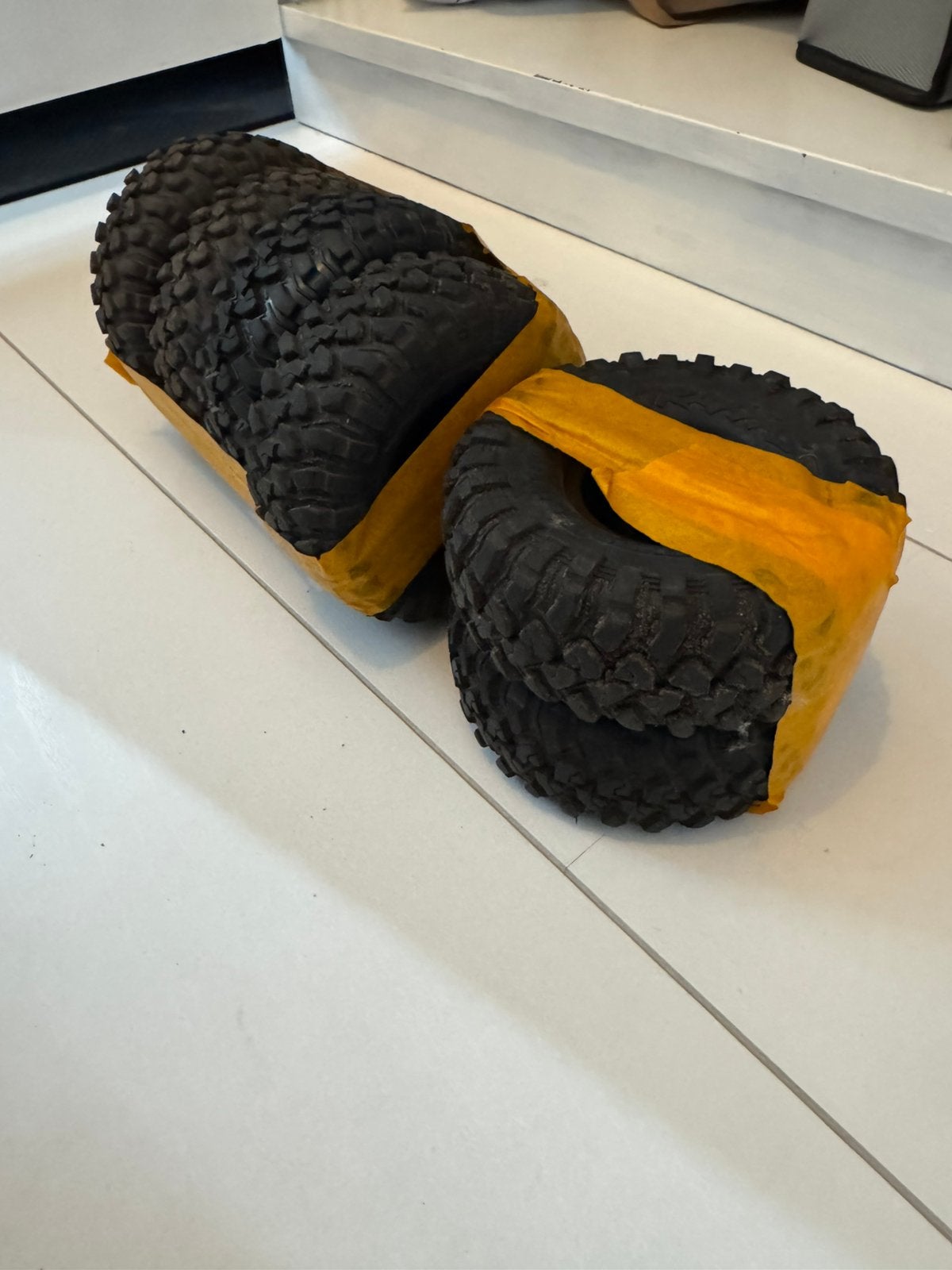 Traxxas trx4 banden op velg origineel, Hobby en Vrije tijd, Ophalen of Verzenden, Zo goed als nieuw