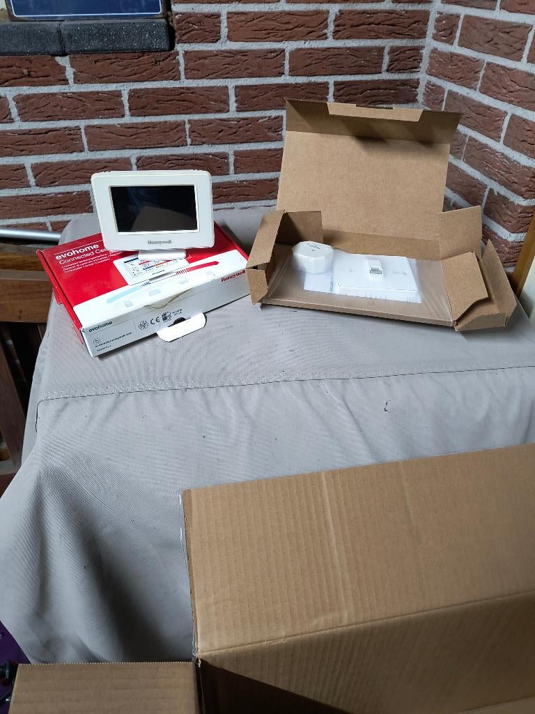 Honeywell evohome, Ophalen, Slimme thermostaat, Gebruikt