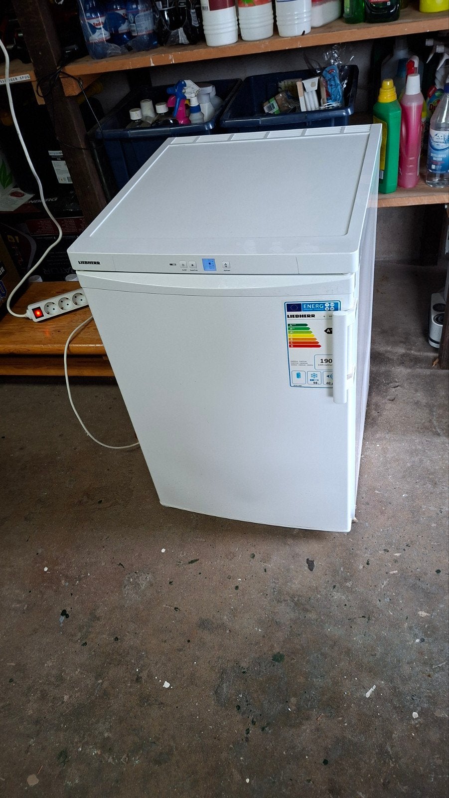 Liebherr vrieskast, Witgoed en Apparatuur, Vriezers en Diepvrieskisten, Gebruikt, Minder dan 60 cm, Energieklasse A of zuiniger