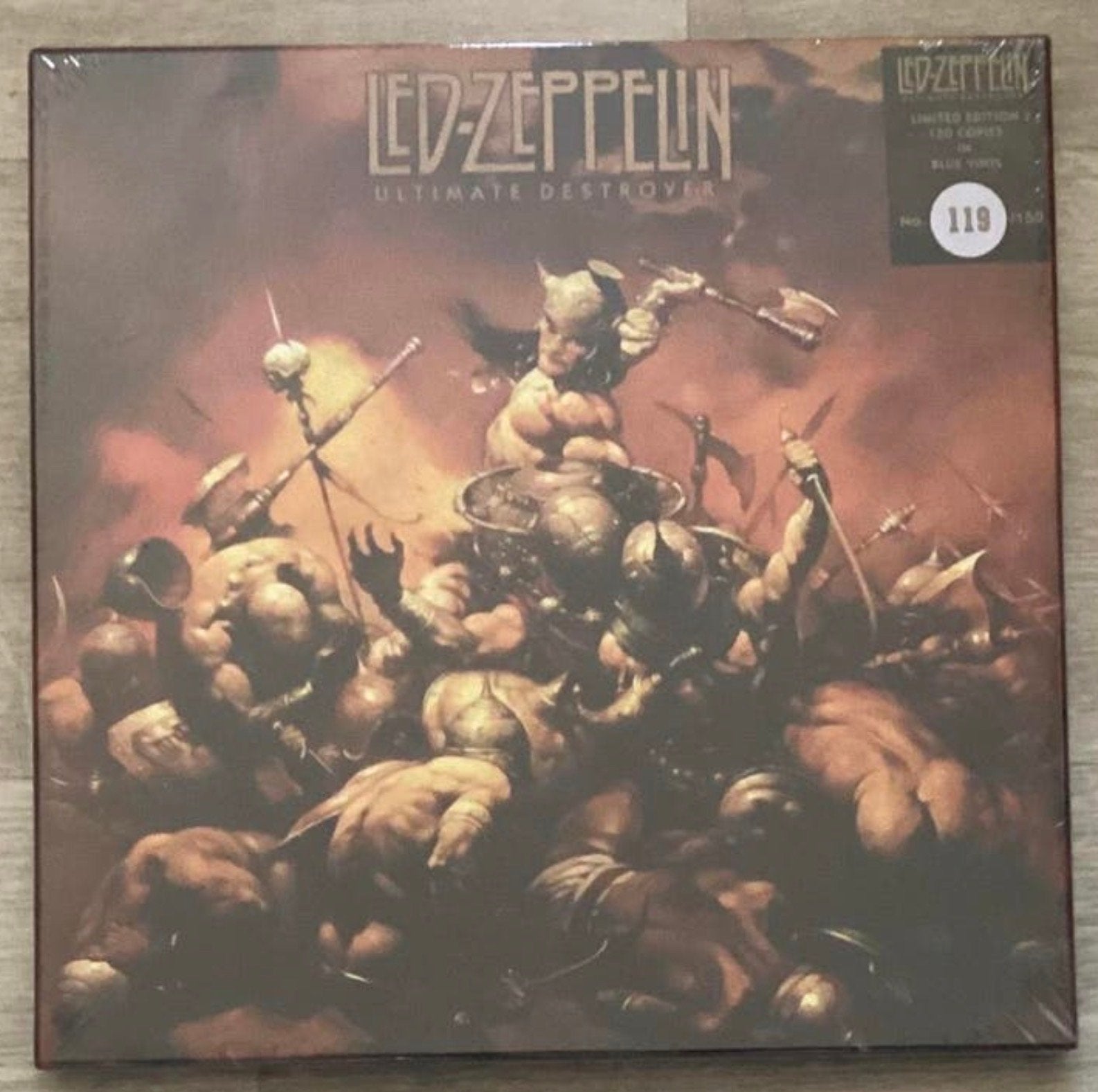 Led Zeppelin - Ultimate Destroyer 4lp box Blue vinyl, Ophalen of Verzenden, Nieuw in verpakking, 12 inch, Poprock