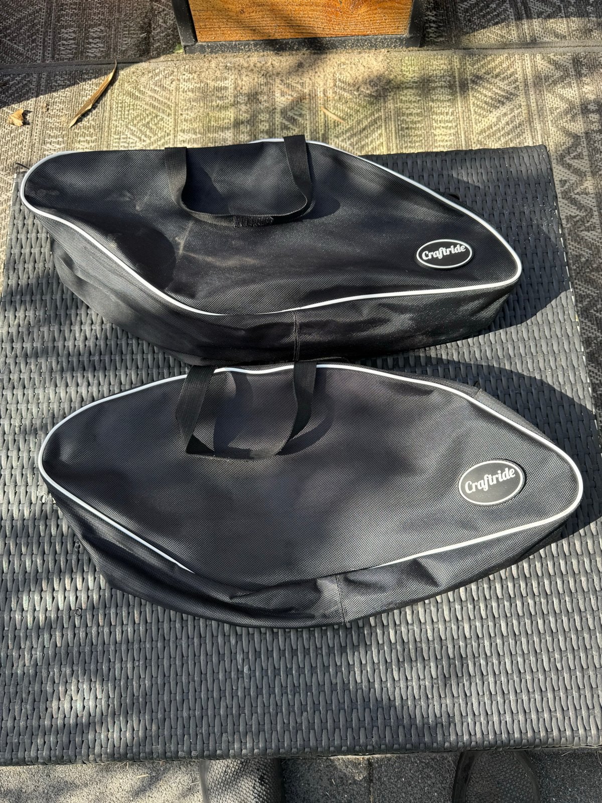 Craftride binnentassen koffers voor Harley Davidson Softail, Ophalen of Verzenden, Zo goed als nieuw
