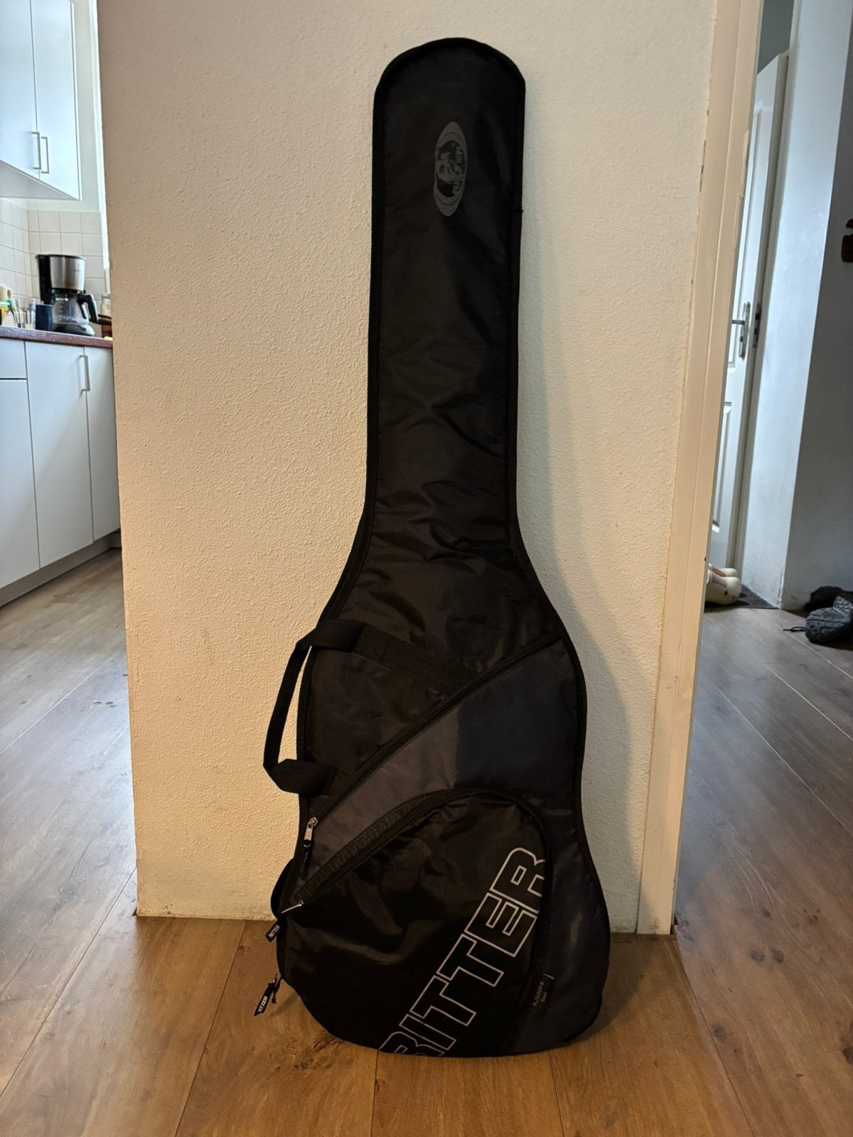 Ritter basgitaar hoes, Muziek en Instrumenten, Behuizingen en Koffers, Ophalen, Zo goed als nieuw, Elektrische basgitaar