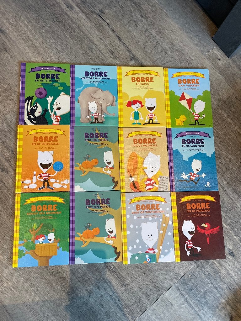 Borre, Ophalen of Verzenden, Zo goed als nieuw, Fictie algemeen