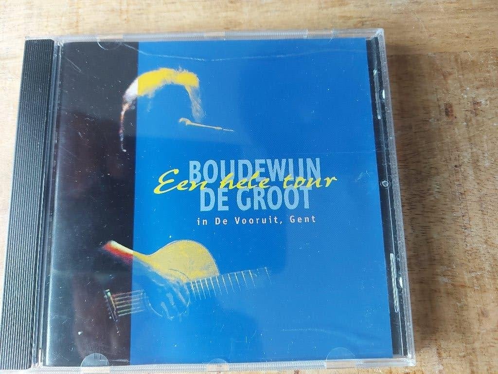 CD Boudewijn de Groot - Een hele tour (in de Vooruit, Gent), Ophalen of Verzenden, Zo goed als nieuw, Levenslied of Smartlap