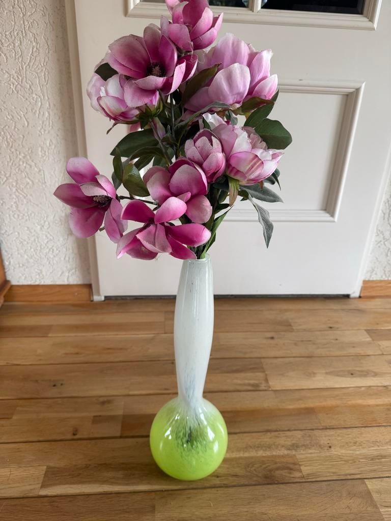 Roze kunstbloemen magnolia en rozen van Intratuin, Huis en Inrichting, Woonaccessoires | Kunstplanten en Kunstbloemen, Ophalen of Verzenden