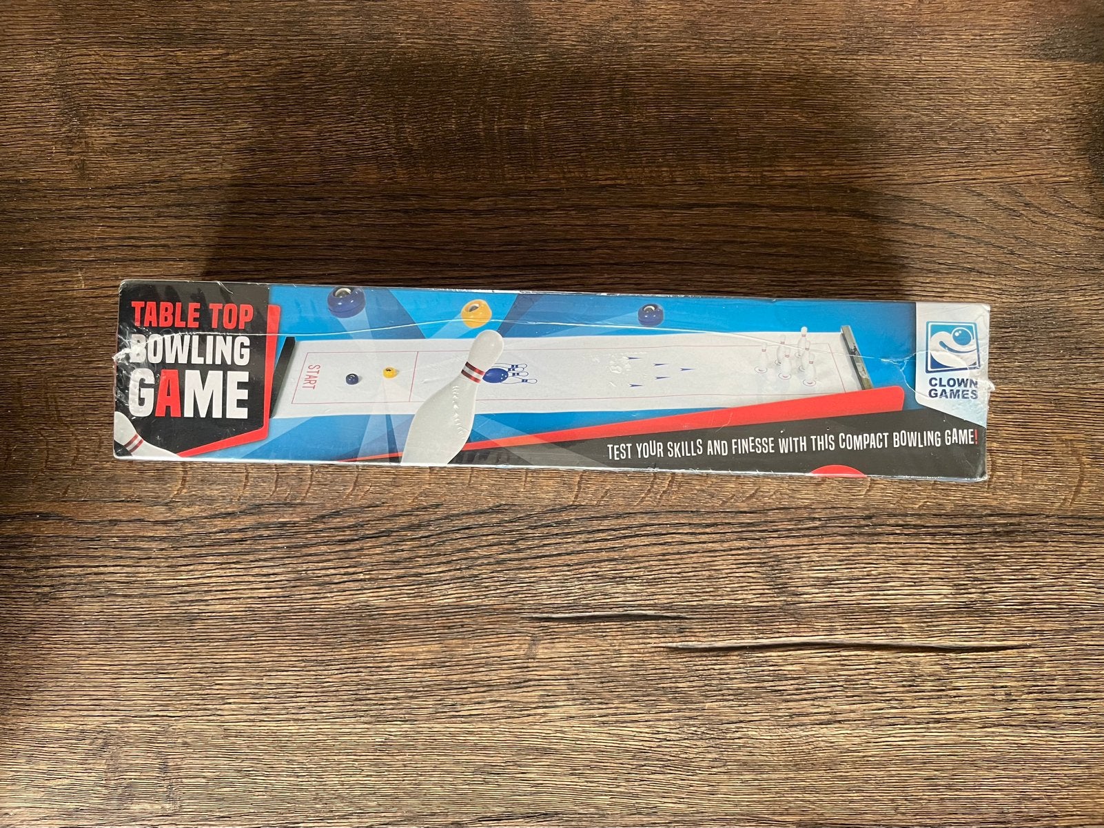 Table Top Bowling (in plastic), Een of twee spelers, Ophalen of Verzenden, Nieuw, Clown Games