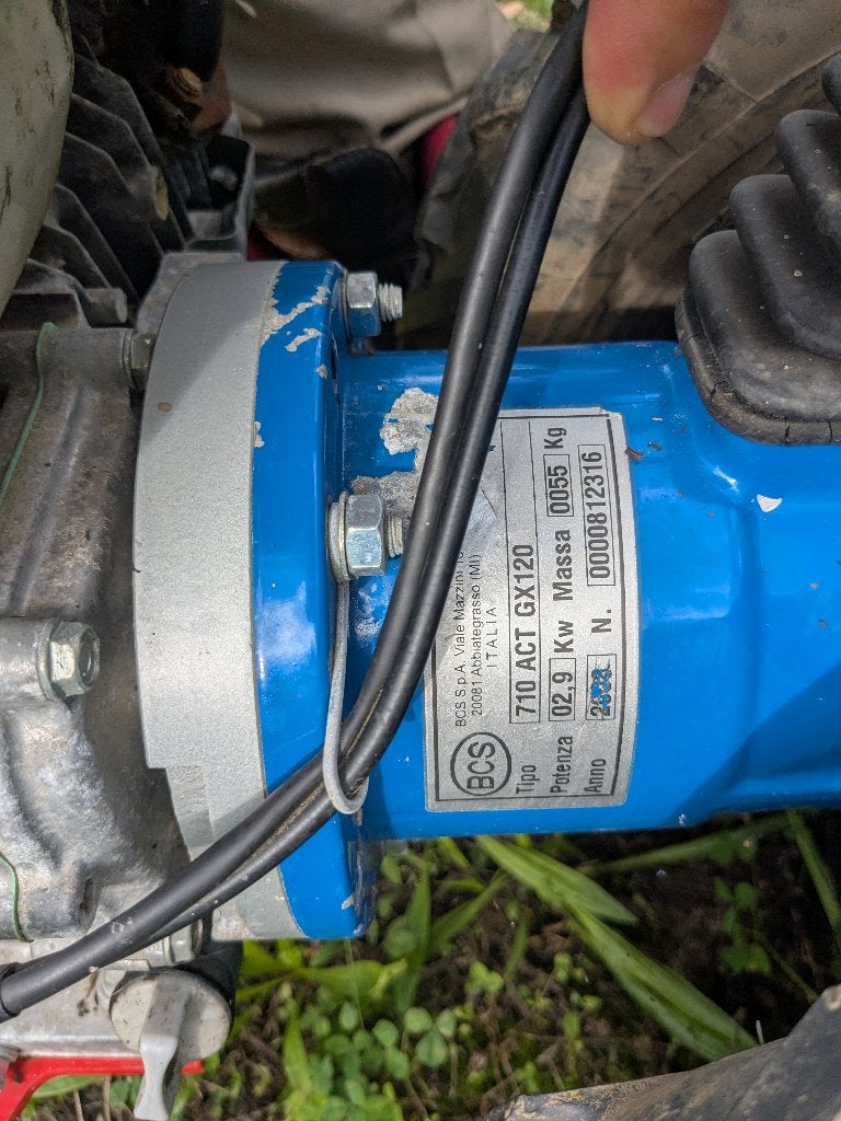 BCS 710 ACT GX120 + grondfrees - weinig gebruikt, Ophalen, Gebruikt, Cultivator