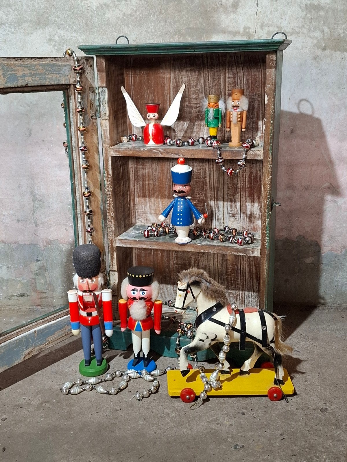 Oude vintage notenkraker rookman handgemaakt ertzgebergte, T, Nieuw, Ophalen of Verzenden, N