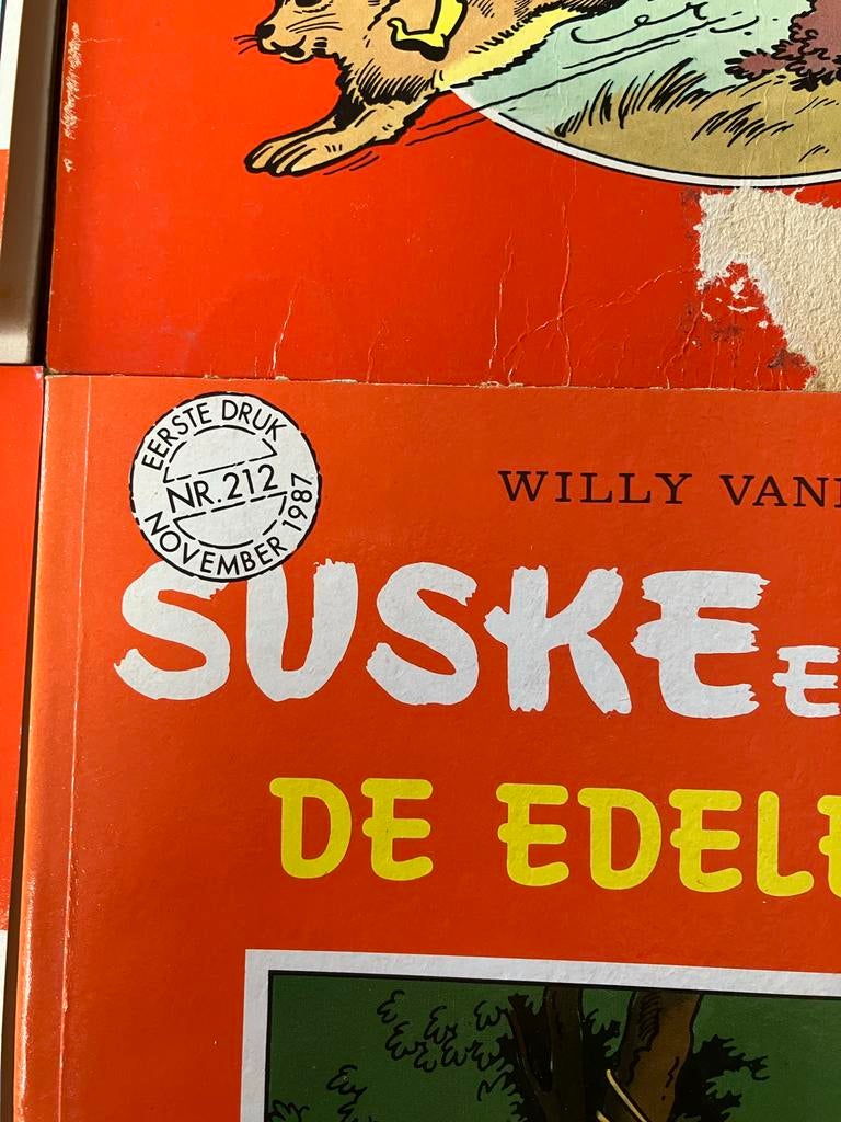 Suske en Wiske stripboeken, diverse titels, Meerdere stripboeken, Ophalen of Verzenden, Gelezen