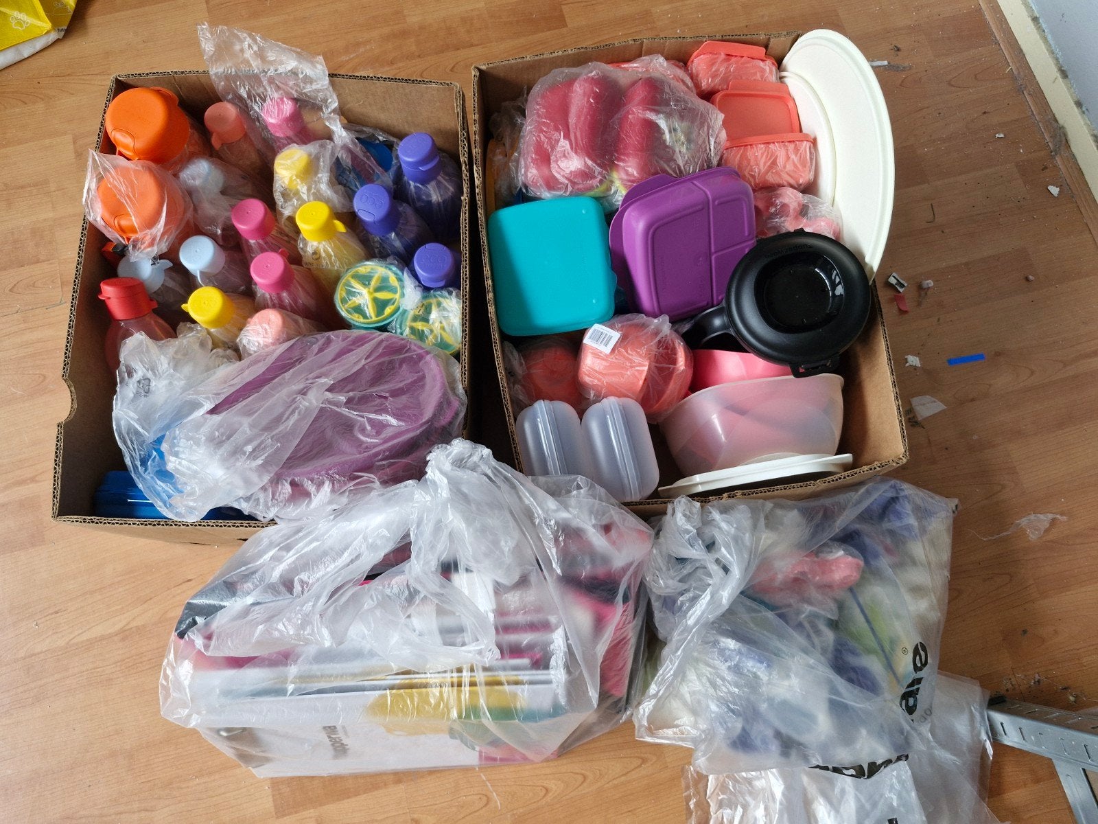 Tupperware, Ophalen, Overige typen
