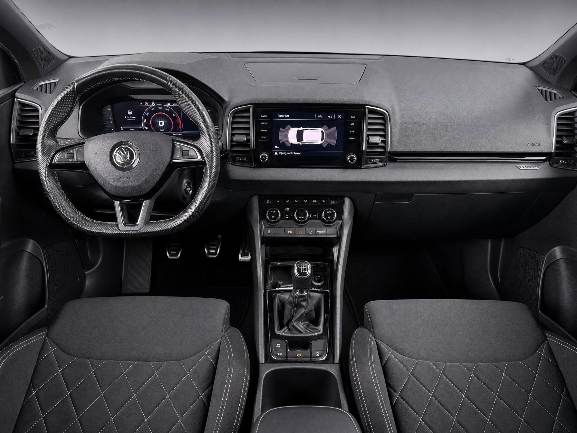 Skoda Karoq 1.5 TSI ACT Sportline Business |Panoramadak|, Voorwielaandrijving, Stof, 4 cilinders, 150 pk