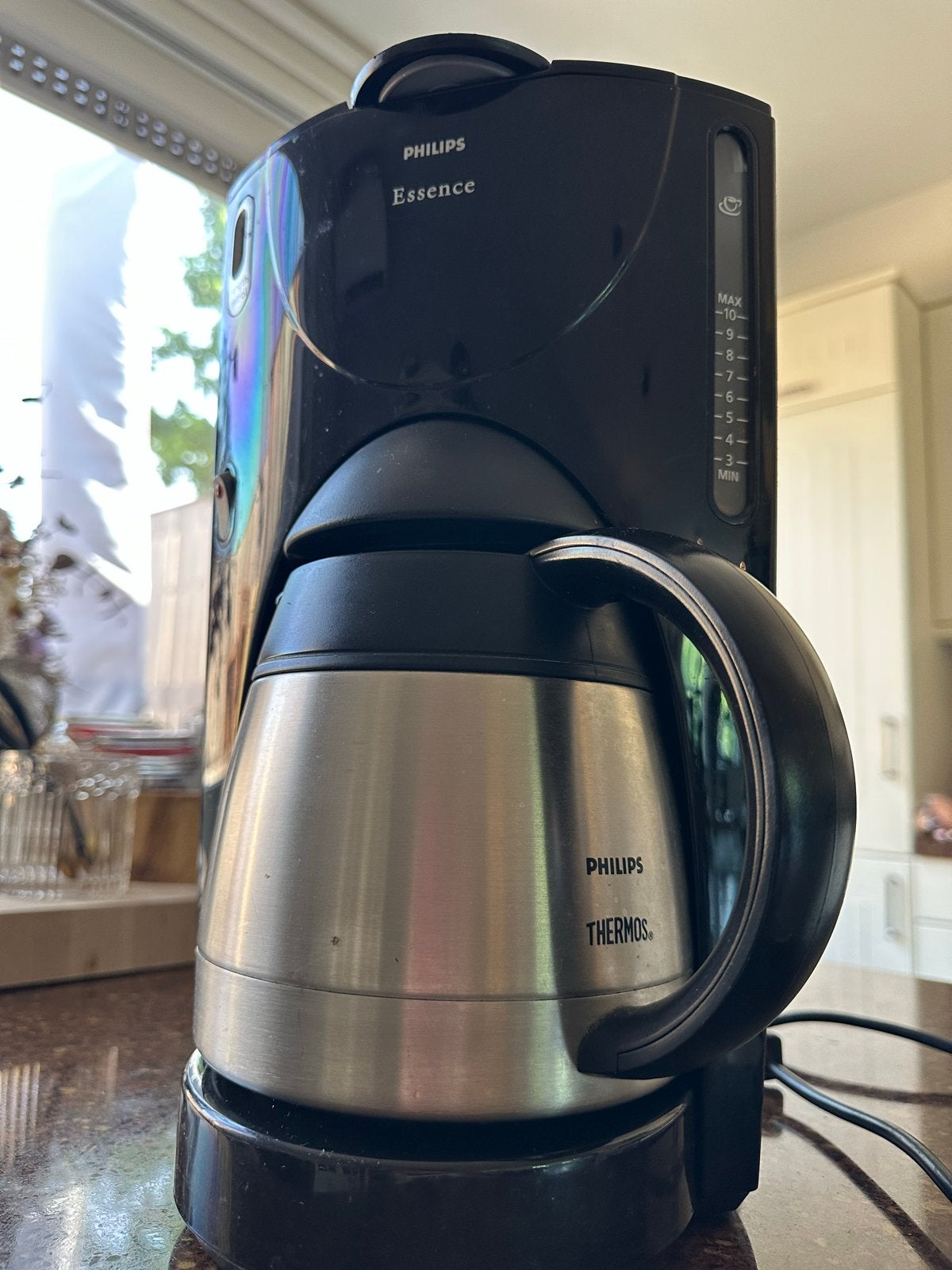 Philips Essence filterkoffie apparaat met thermoskan, Witgoed en Apparatuur, Koffiezetapparaten, Ophalen, Gebruikt, Overige modellen