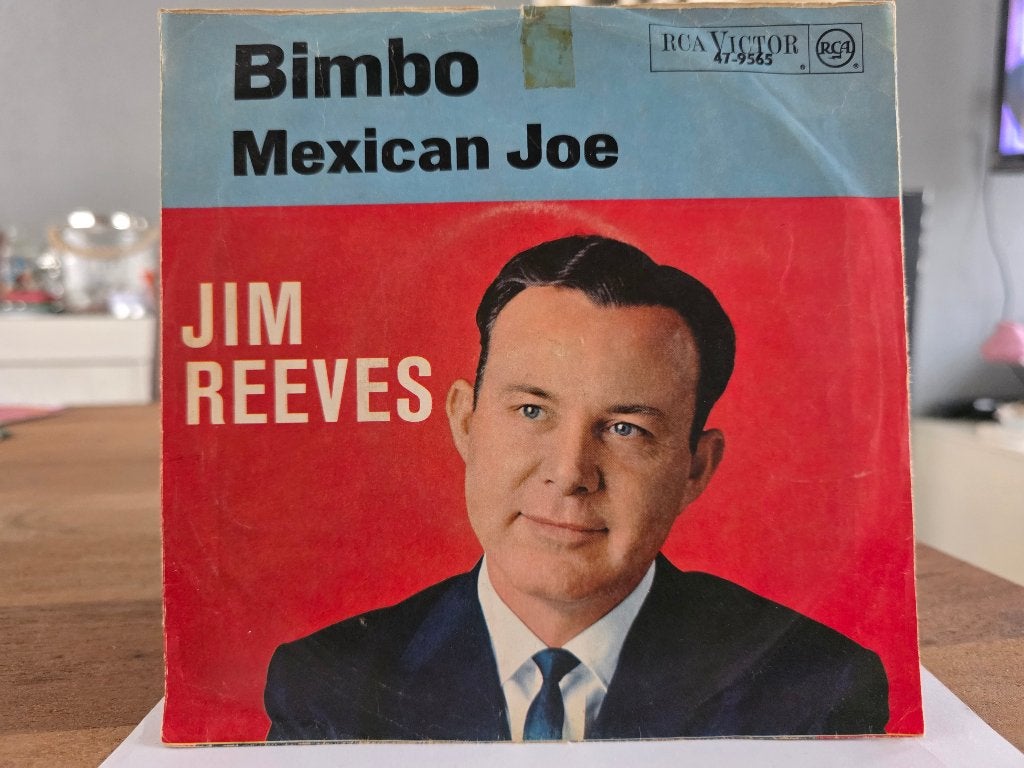 7" Single Jim Reeves - Bimbo / Mexican Joe, Gebruikt, 7 inch, Ophalen of Verzenden, Pop