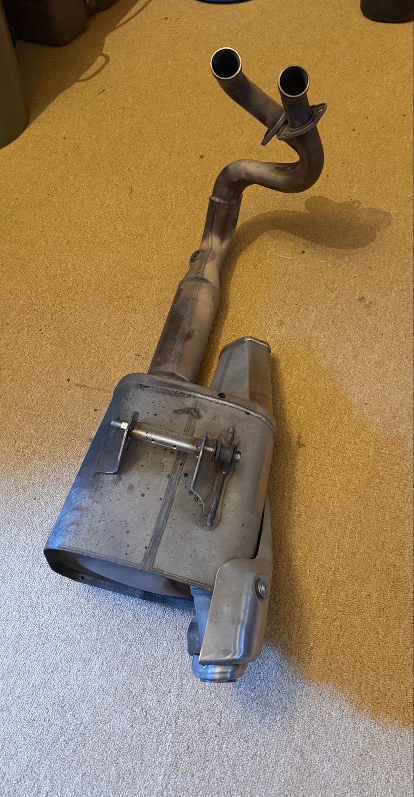 Originele uitlaat Kawasaki Ninja 650 (bj 2025), Motoren, Ophalen, Gebruikt