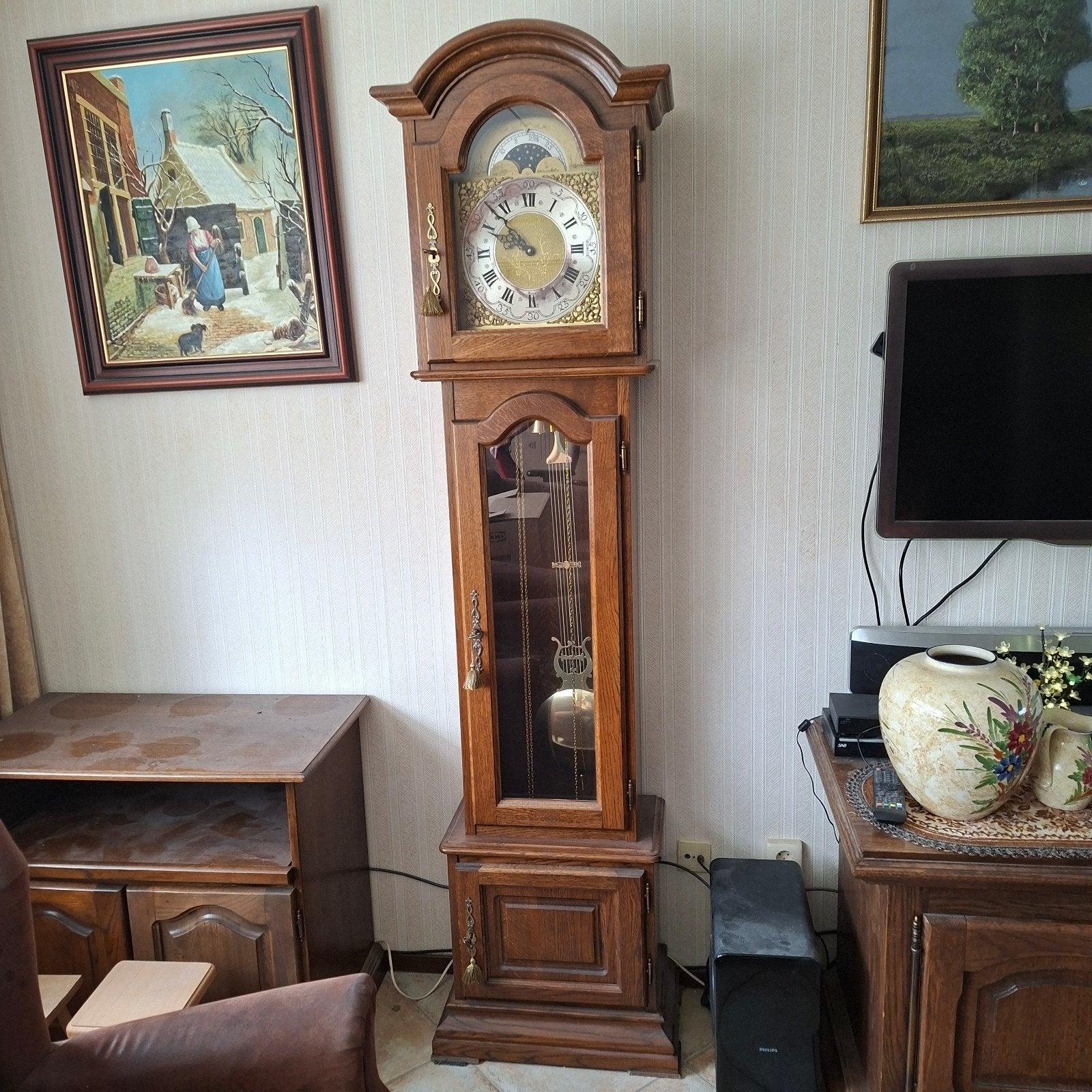 Diverse collectie antieke en vintage klokken, Ophalen