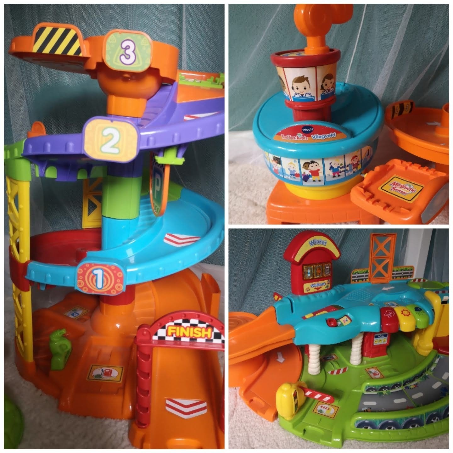Vtech Toet Toet autootjes grote set, Kinderen en Baby's, Ophalen, Gebruikt, 2 tot 4 jaar