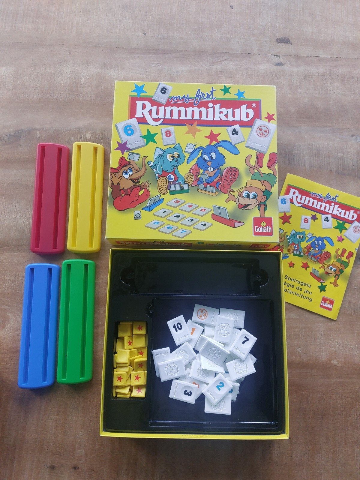 My First Rummikub - voor kinderen, Drie of vier spelers, Ophalen, Zo goed als nieuw, Goliath