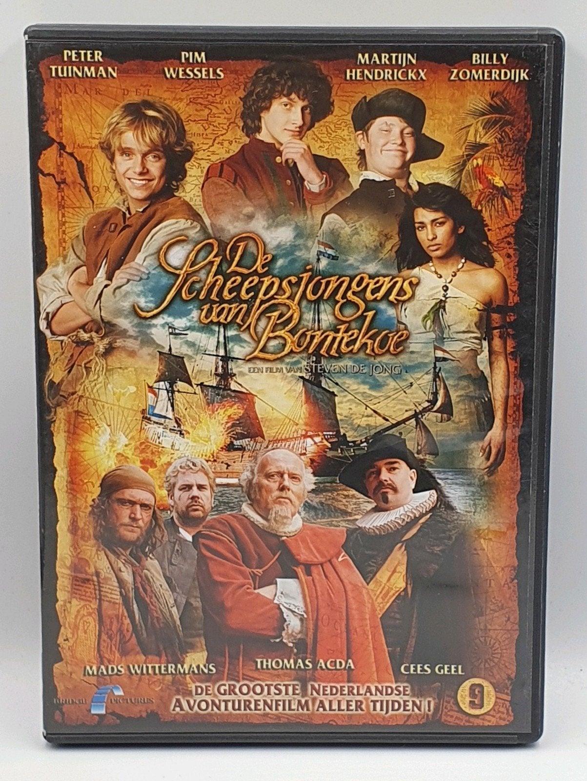 De Scheepsjongens van Bontekoe DVD - Nederlands, Gebruikt, Alle leeftijden, Inclusief doosje, Ophalen of Verzenden