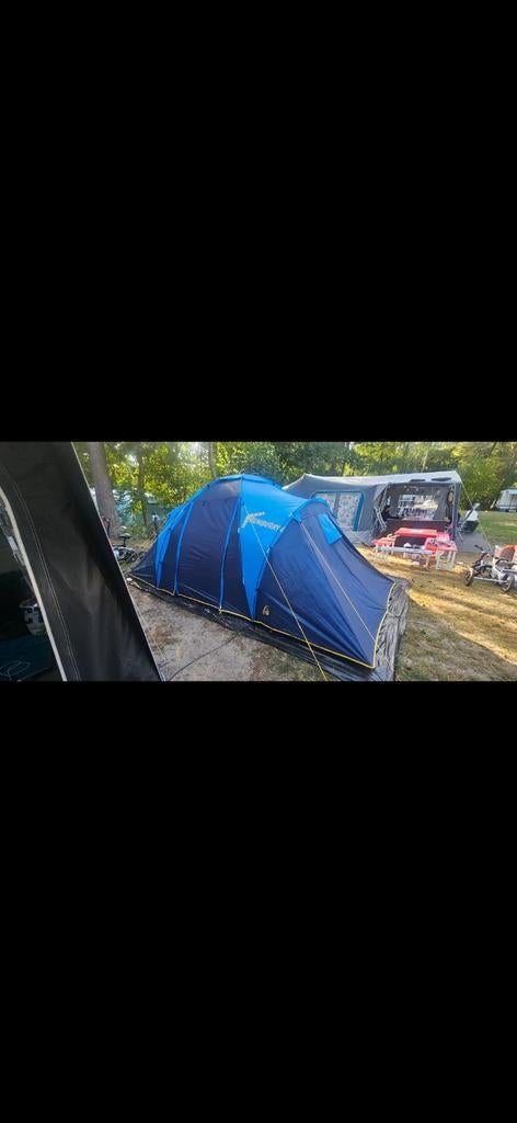 4 persoon vis a vis tent, Caravans en Kamperen, Tenten, Ophalen of Verzenden