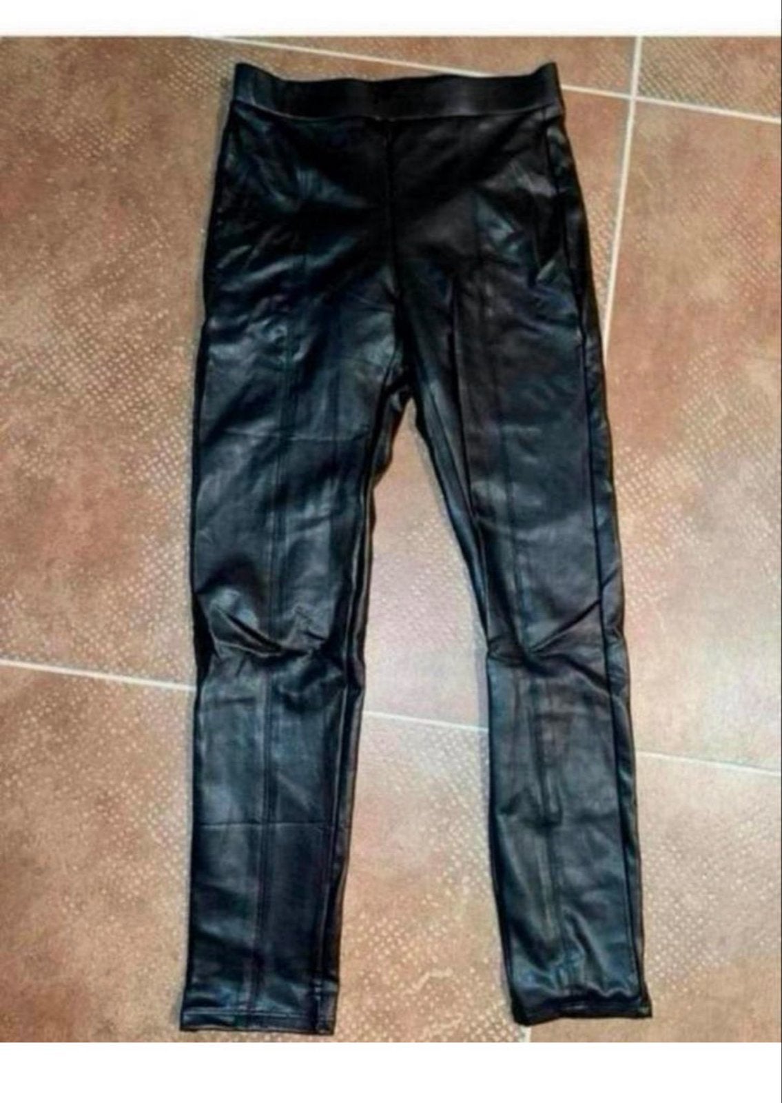 Zara legging imitatie leer maat 164, Ophalen of Verzenden, Zo goed als nieuw, Meisje, Broek