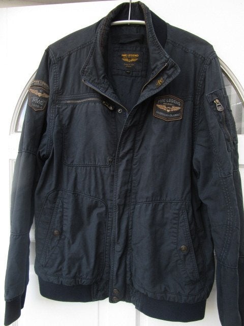 Sportief PME Legend jack maat XXL, valt als L, Arado bomber, Kleding | Heren, Ophalen, Maat 52/54 (L), Blauw, Zo goed als nieuw