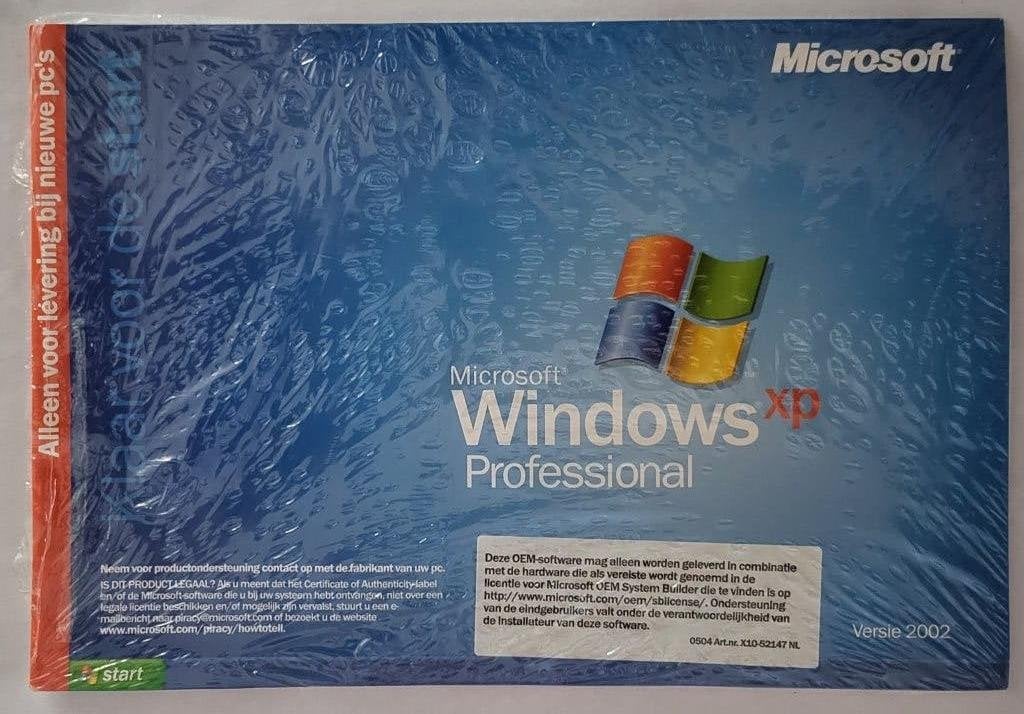 Microsoft Windows XP Professional Edition – OEM – NL (2008), Computers en Software, Ophalen of Verzenden, Gebruikt, Windows