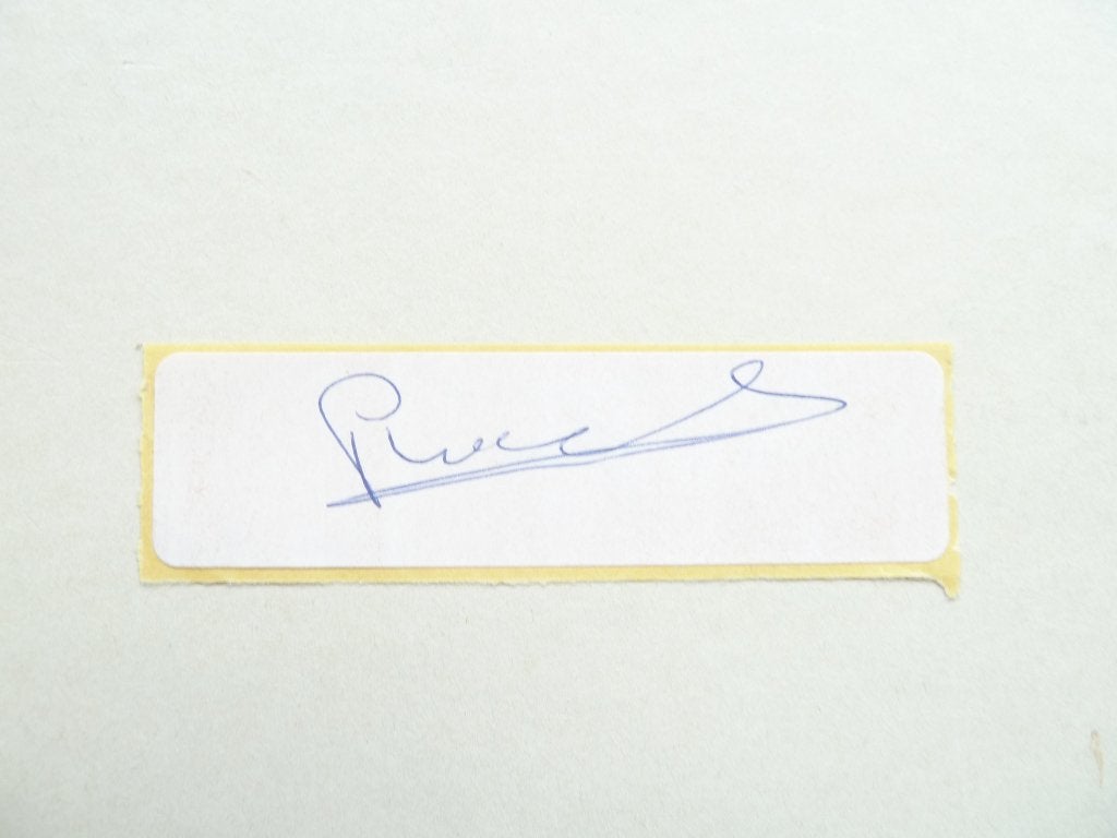 Handtekening.  Piet.Wijnberg.  Ajax, Ophalen of Verzenden, Zo goed als nieuw, Ajax, Overige typen