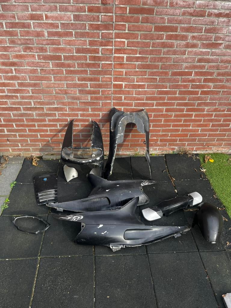 Piaggio skipper lx kappenset, Fietsen en Brommers, Brommeronderdelen | Scooters, Ophalen of Verzenden, Zo goed als nieuw, Kap