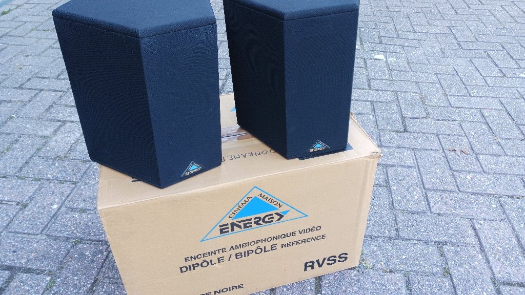 Energy RVSS surround speakers, Audio, Tv en Foto, Luidsprekers, Ophalen of Verzenden, Zo goed als nieuw, Overige merken