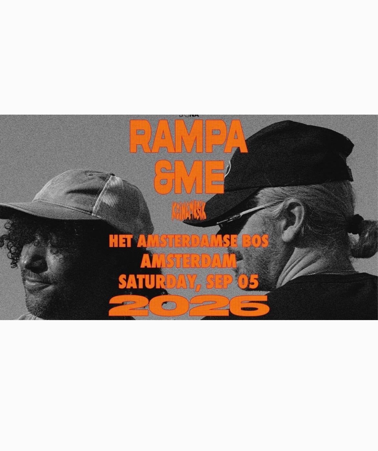 KEINEMUSIK AMSTERDAM – 5 SEPTEMBER 4x GA ticket, Tickets en Kaartjes, Drie personen of meer