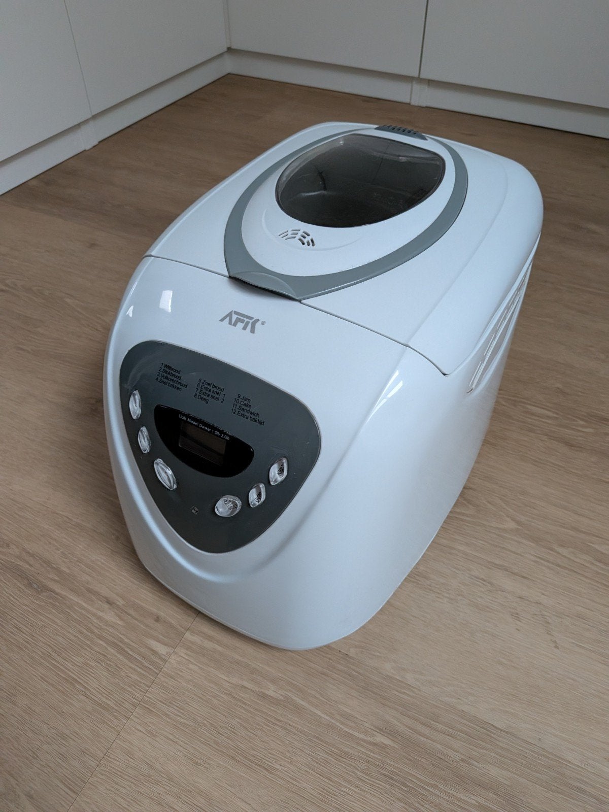 AFK Broodbakmachine, Met timer, Kijkvenster, 800 tot 1200 gram deeg, Ophalen of Verzenden