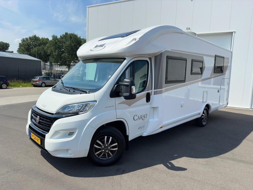 Mc louis Carat 480g Dak airco, Caravans en Kamperen, Campers, Bedrijf, Elektrische ramen, Airconditioning, Half-integraal
