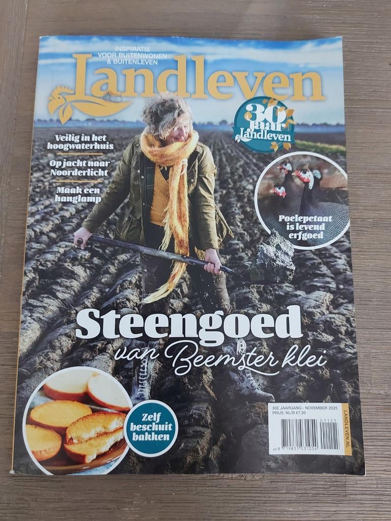 Landleven tijdschrift november 2025, Boeken, Ophalen of Verzenden, Zo goed als nieuw, Damesbladen
